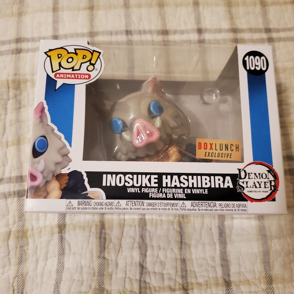 Demon Slayer: Inosuke Hashibira (Boxlunch Exclusive) Funko Pop #1090